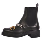 Gucci Side Gore Boots Chelsea Horsebit — view 7