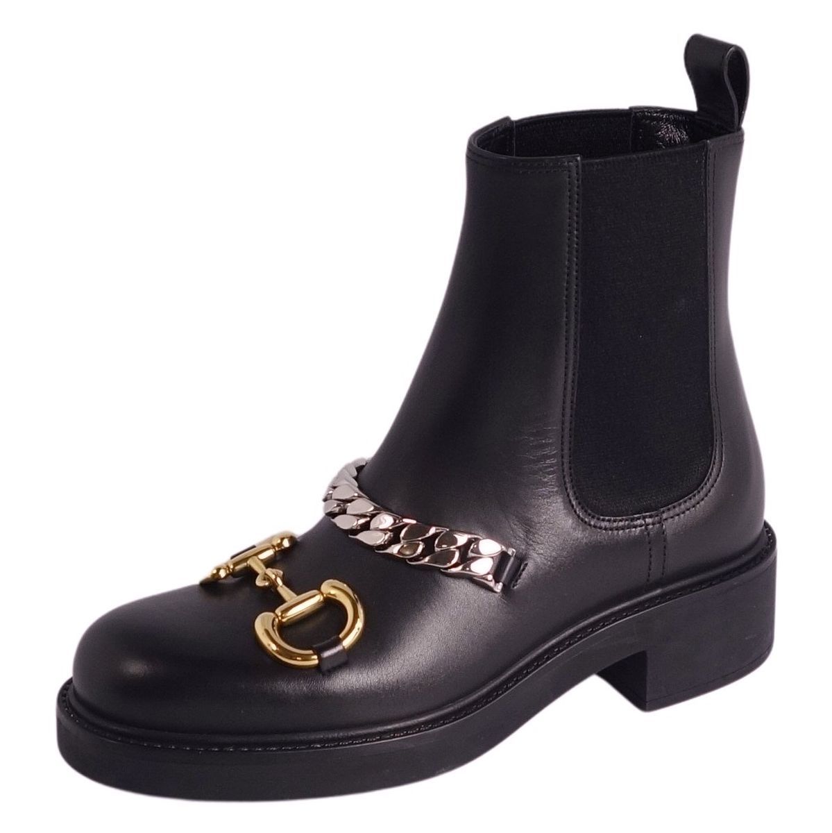 Gucci Side Gore Boots Chelsea Horsebit