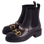 Gucci Side Gore Boots Chelsea Horsebit — view 2