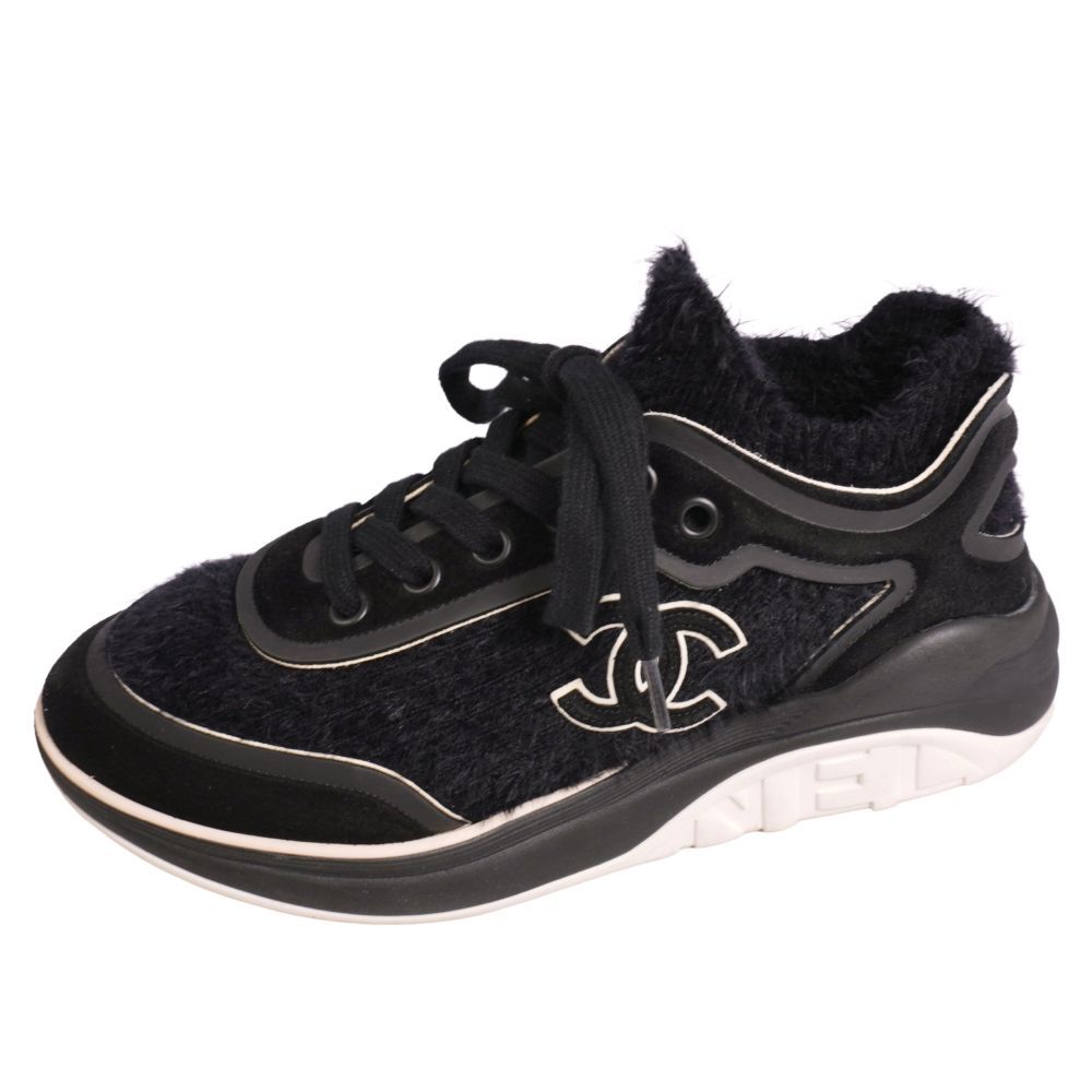 Chanel Sneakers CC Logo Knit