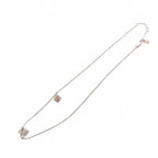 Dior Pendant Dice Logo Silver Color Pink — view 4