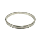 Tiffany & Co Narrow Bangle 925 Sterling Silver Bracelet — view 5