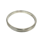 Tiffany & Co Narrow Bangle 925 Sterling Silver Bracelet — view 3