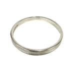 Tiffany & Co Narrow Bangle 925 Sterling Silver Bracelet — view 4