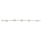 Tiffany & Co Vintage Open Heart Bracelet 925 Sterling Silver — view 6