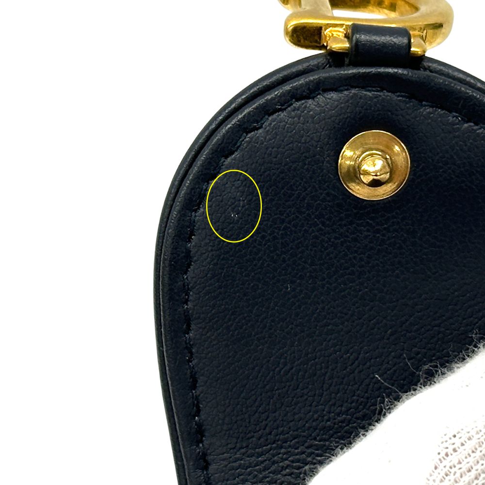 Dior Card Case Oblique Jacquard Canvas Saddle Blue Holder Navy Beige Small — view 7