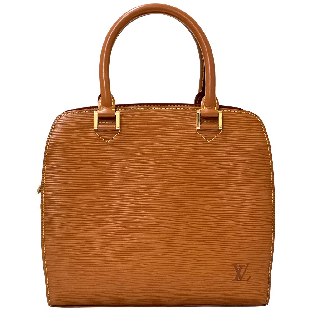Louis Vuitton Bag Epi Handbag Pont Neuf Cipango Gold Brown Handheld Adult Going