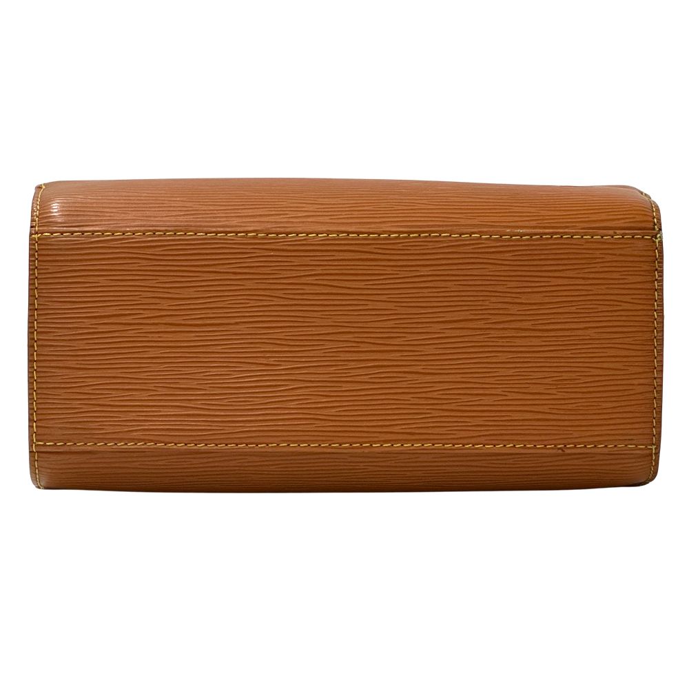 Louis Vuitton Bag Epi Handbag Pont Neuf Cipango Gold Brown Handheld Adult Going — view 4