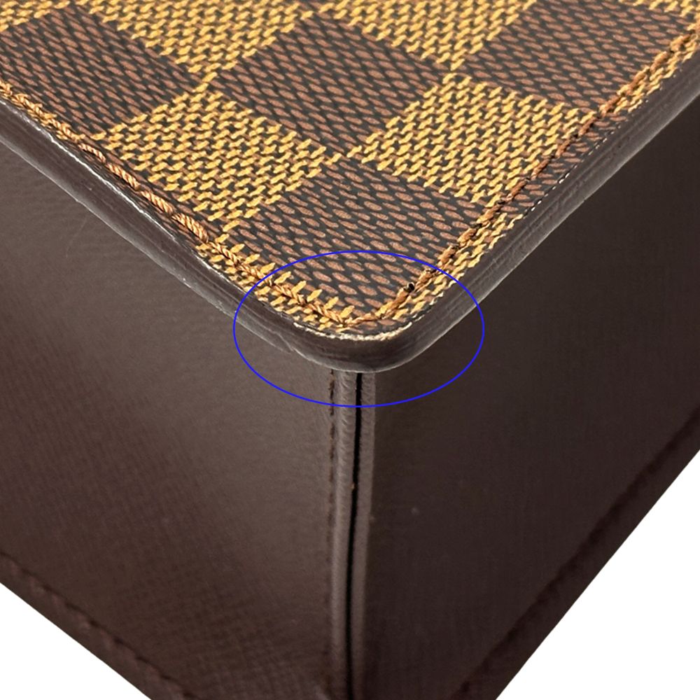Louis Vuitton Damier Venice PM Ebene Brown Mini Bag Small — view 8