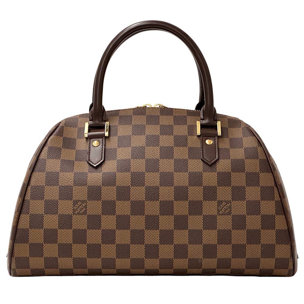 Louis Vuitton Bag Damier Handbag Riviera Ebene Brown