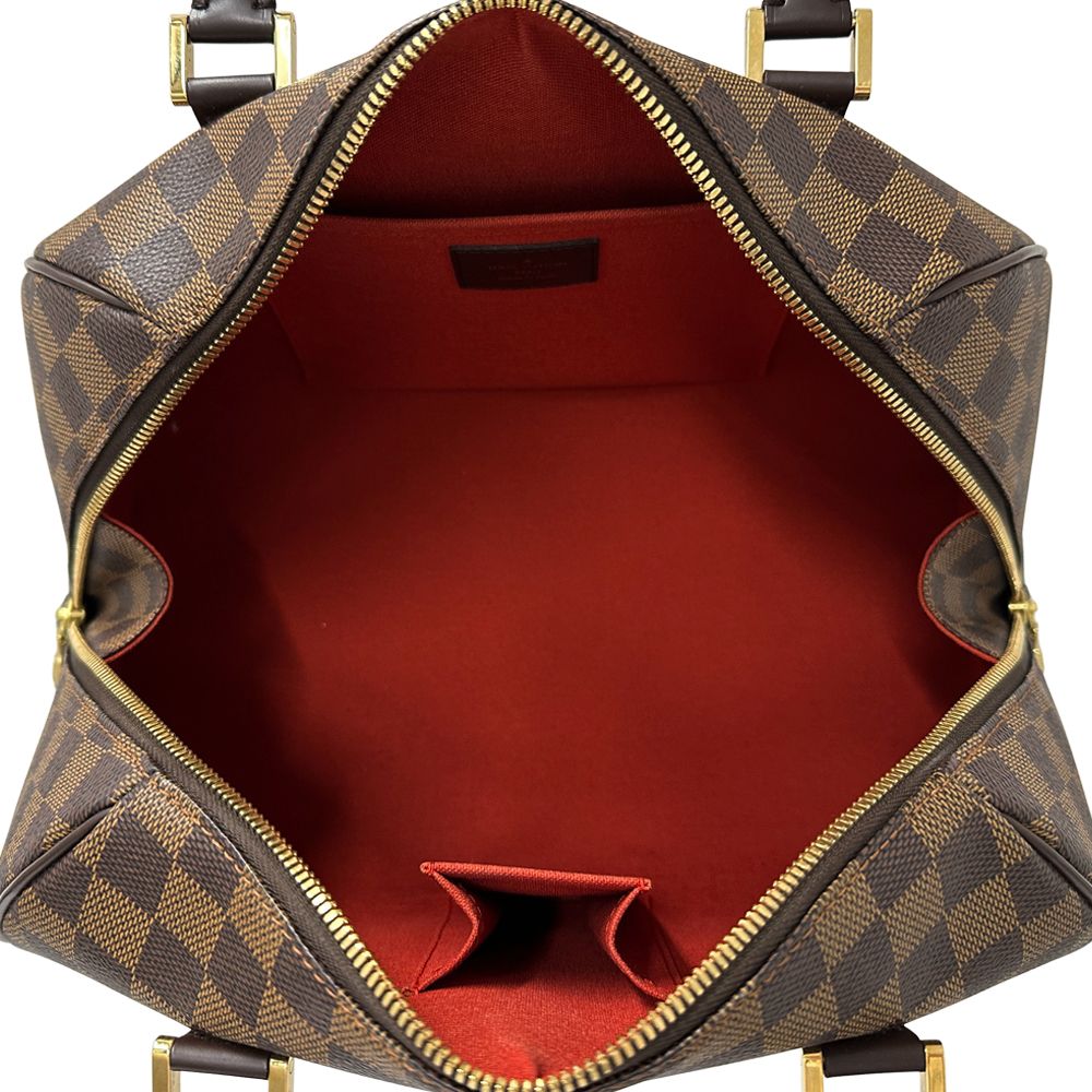 Louis Vuitton Bag Damier Handbag Riviera Ebene Brown — view 5
