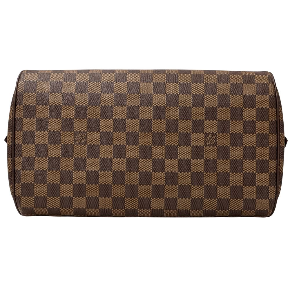 Louis Vuitton Bag Damier Handbag Riviera Ebene Brown — view 4