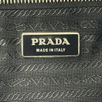 Prada 2-Way Shoulder Bag Nylon Black Going Out Adult Simple Large — view 6