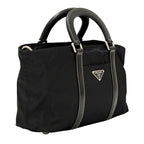 Prada 2-Way Shoulder Bag Nylon Black Going Out Adult Simple Large — view 3