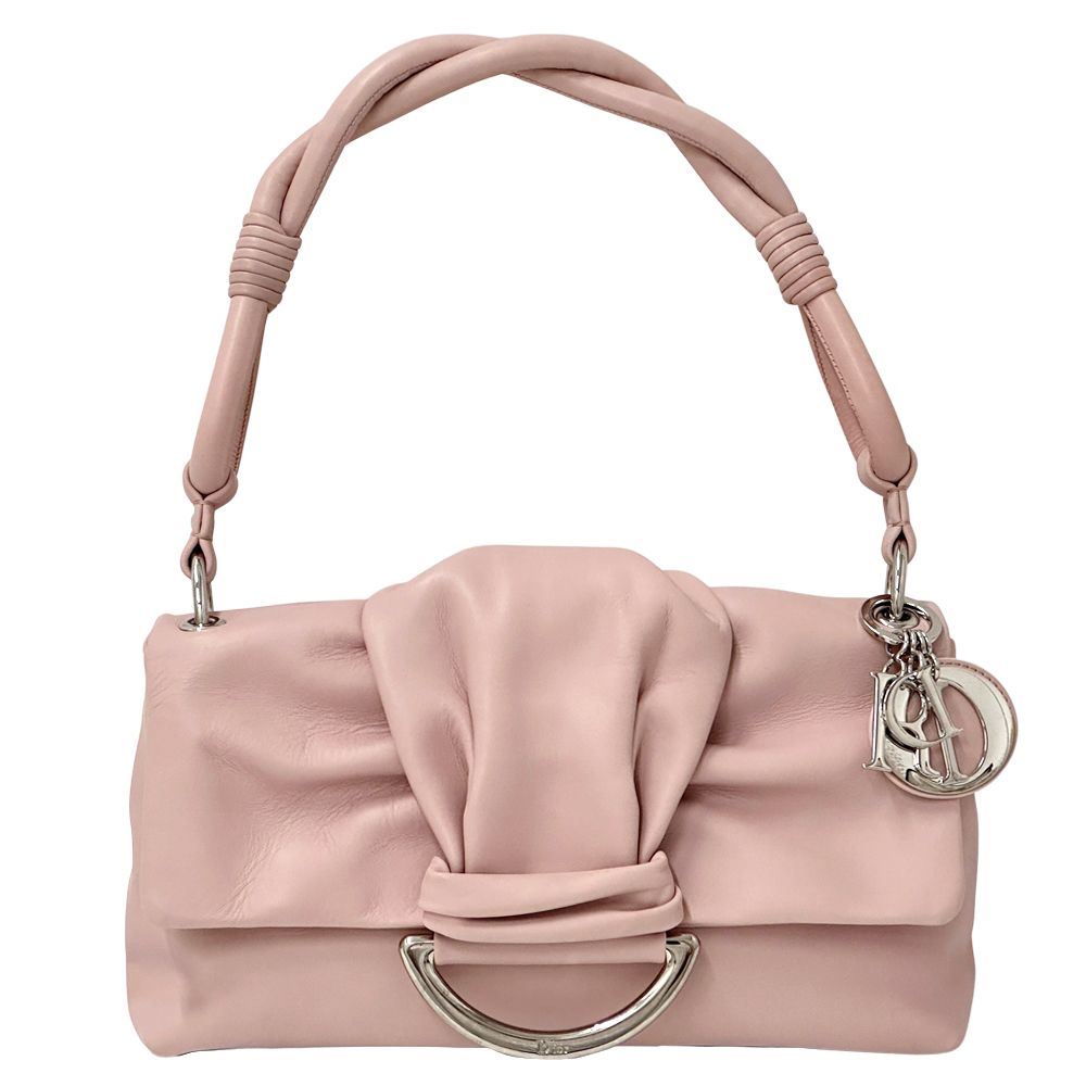 Dior Shoulder Bag Leather Pink