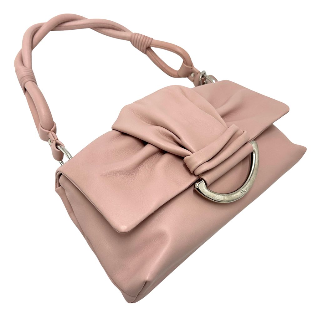 Dior Shoulder Bag Leather Pink — view 3