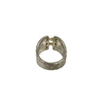 Hermes Vintage Mexico Ring 925 Sterling Silver Gold — view 6