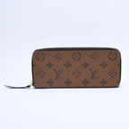 Louis Vuitton Portefeuille Clemence Wallet Monogram Gold