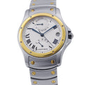 Cartier Santos Rondo Watch Vintage Anniversary Pieces Limited Silver Dial