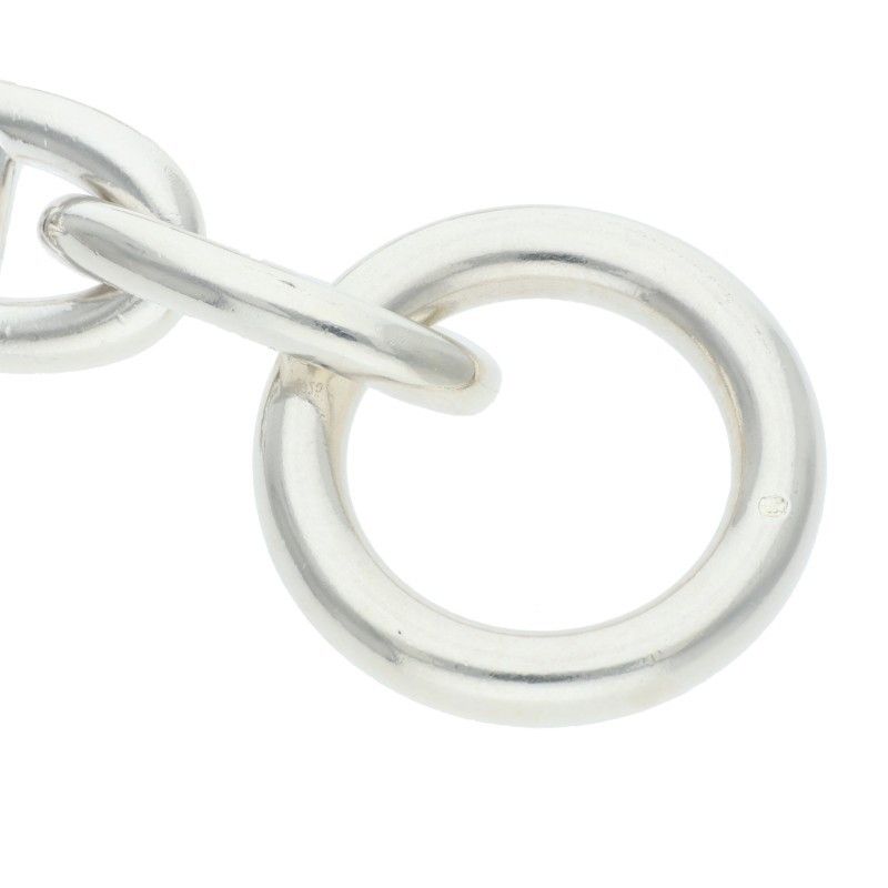 Hermes Chaine D'ancre TGM Silver Bracelet — view 4