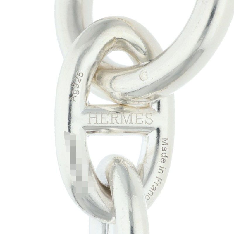Hermes Chaine D'ancre TGM Silver Bracelet — view 3