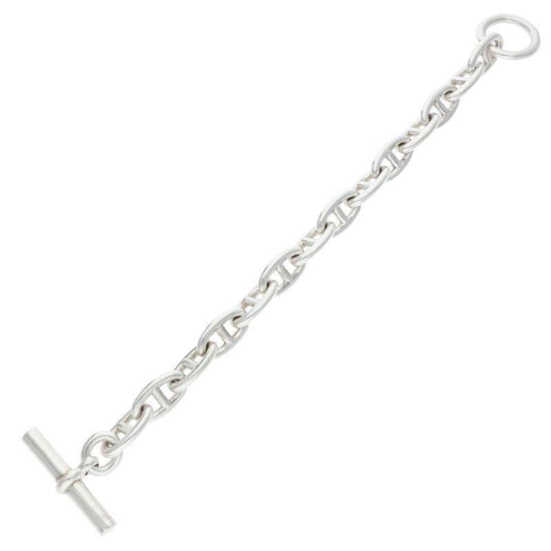 Hermes Chaine D'ancre GM Silver Bracelet — view 2