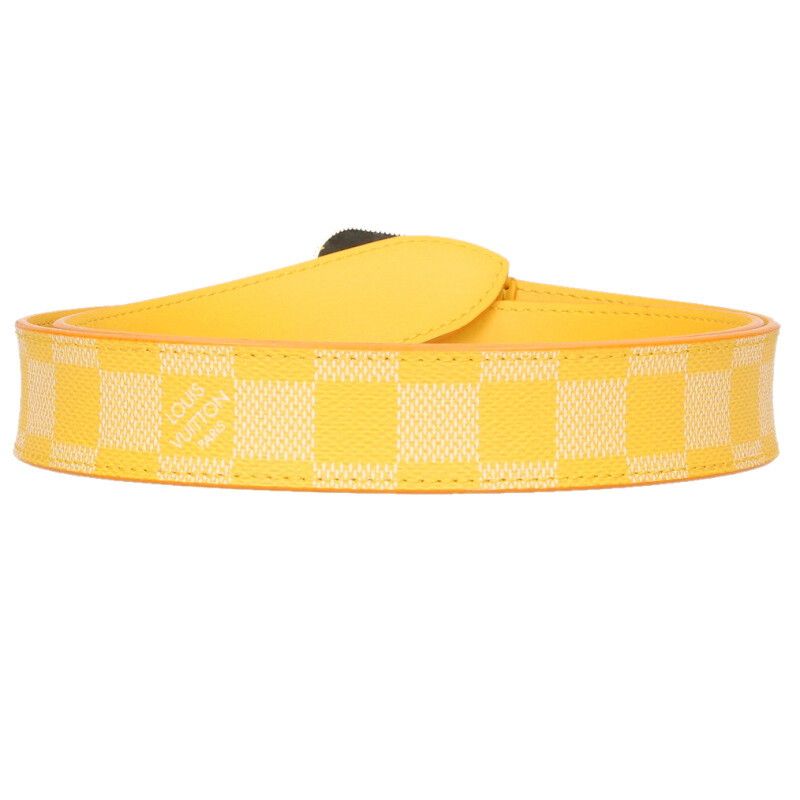 Louis Vuitton Ceinture Tresor Damier Leather Belt 90 — view 2