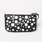 Louis Vuitton Multi Pochette Accessoires Shoulder Bag Black Silver Monogram — view 2