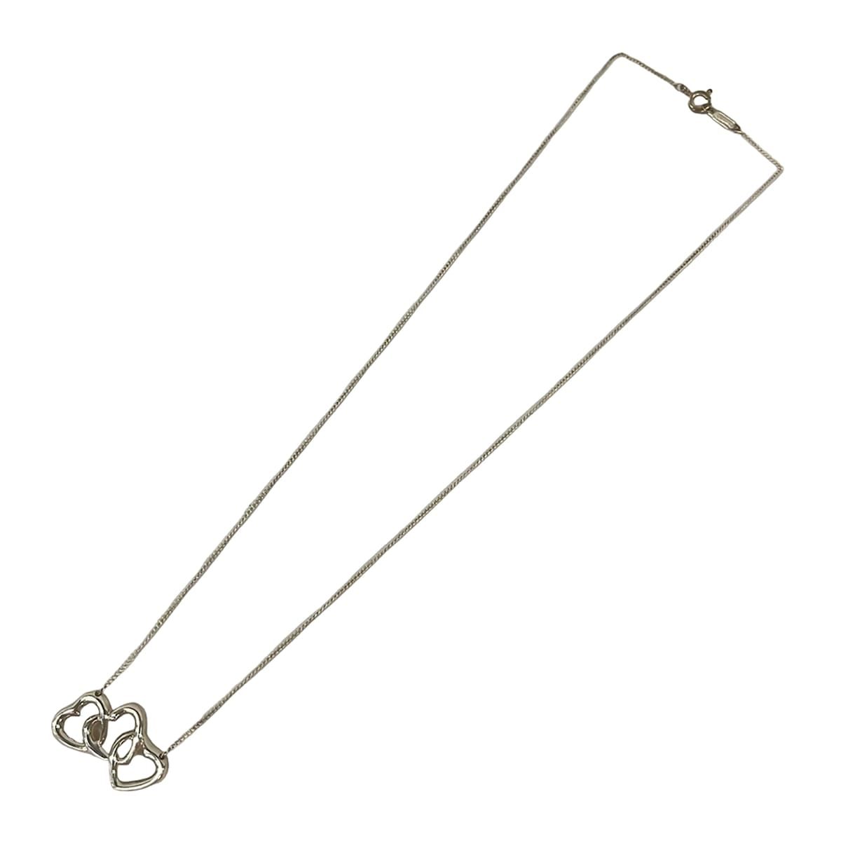 Tiffany & Co Necklace Triple Open Silver — view 2