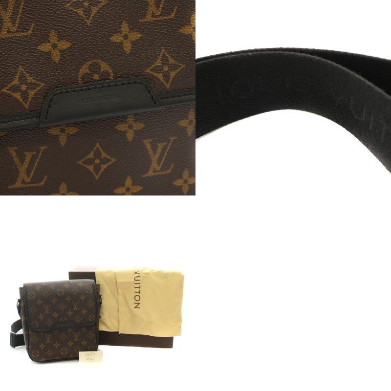 Louis Vuitton Bus PM Shoulder Bag Canvas Monogram Brown YT — view 8