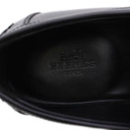 Hermes Destin Loafers Ro Heels Fringe Studs Decoration 34 Black BB — view 7