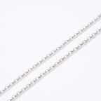 Celine Polished 750 Pave Diamond Vintage Necklace — view 5