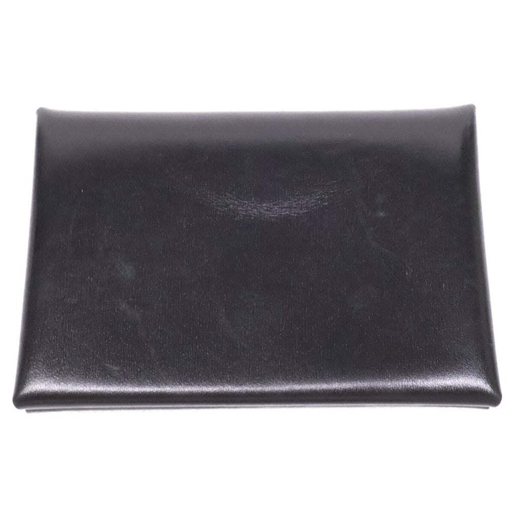 Hermes Box Calf Calvi Duo Card Case