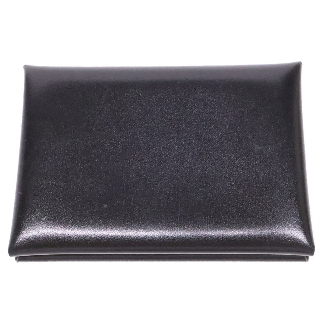 Hermes Box Calf Calvi Duo Card Case — view 6