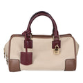 Loewe Beige Tricolor Amazona 28 Handbag
