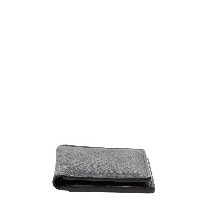 Louis Vuitton Monogram Eclipse Organizer de Poche Card Case Black Gray — view 3