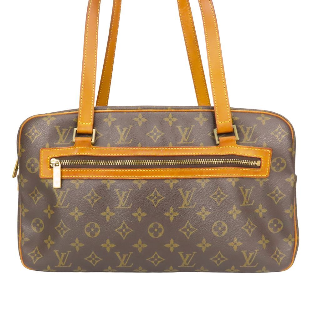 Louis Vuitton Tote City GM Monogram Brown Shoulder