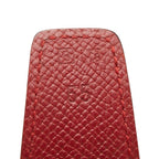 Hermes Constance Belt Buckle Reversible Vintage 65 Red Black Gold Leather — view 7