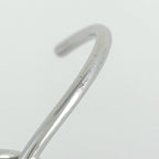 Celine Knot Extra Thin Bracelet Metal Silver — view 5
