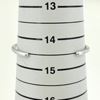 Celine Knot Extra Thin Bracelet Metal Silver — view 6