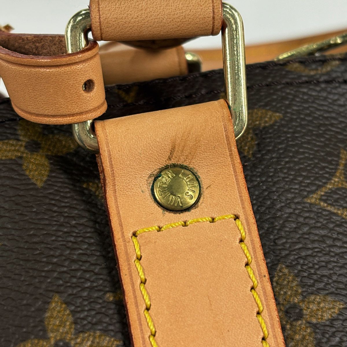 Louis Vuitton Keepall Bandouliere 60 Boston Bag Monogram Brown — view 5