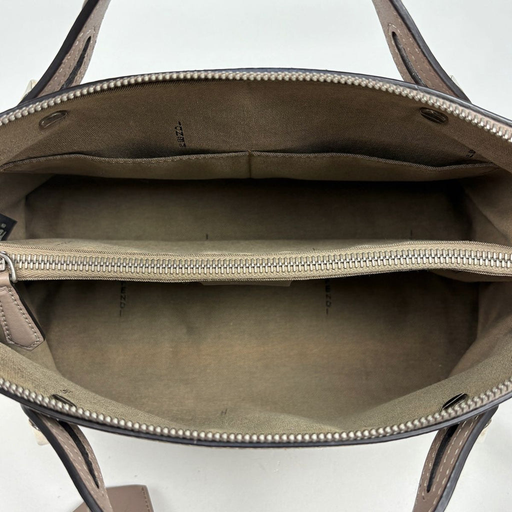 Fendi by the Way 2-Way Shoulder Bag Leather Beige — view 8