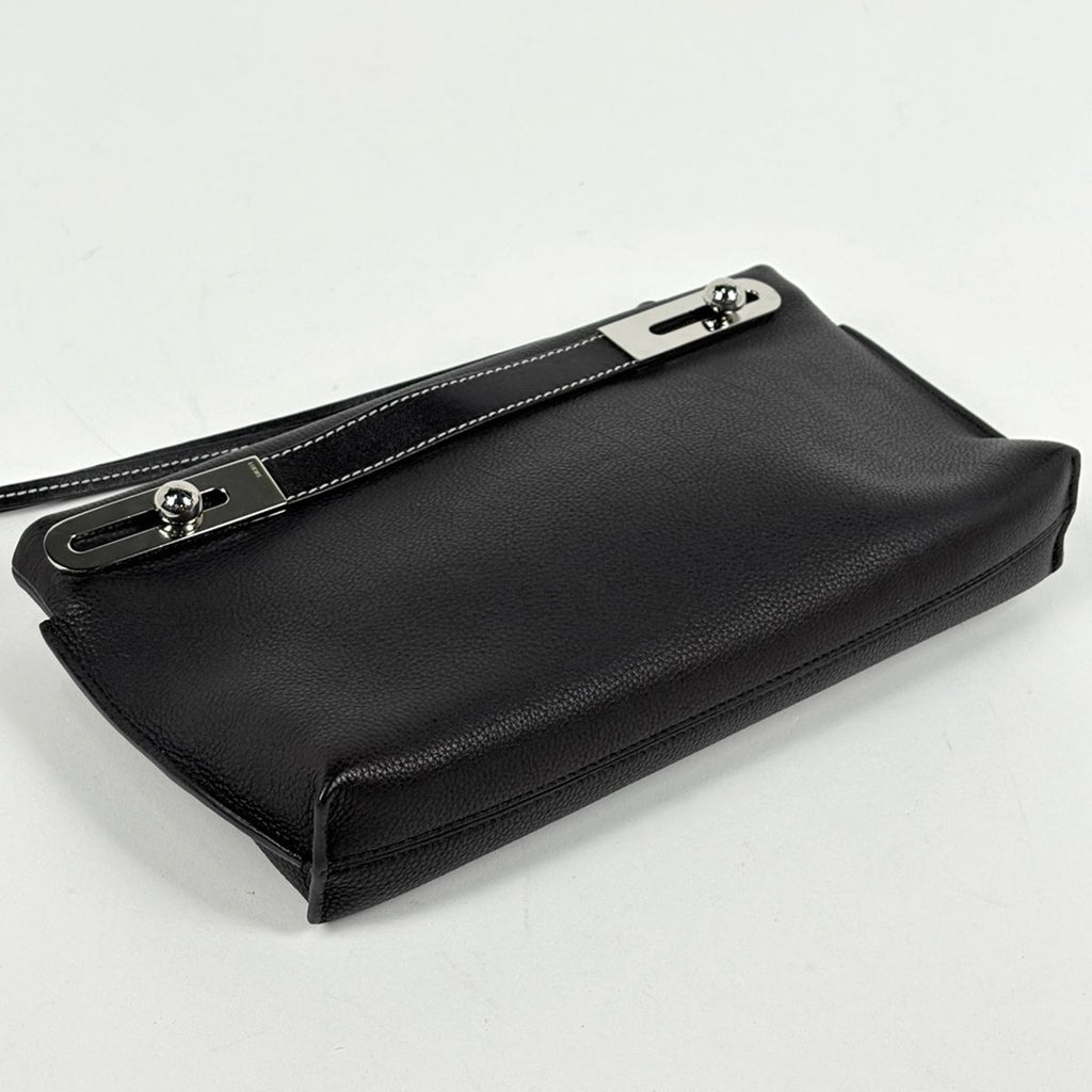 Loewe Missy Small 2-Way Anagram Shoulder Bag Leather Black — view 2