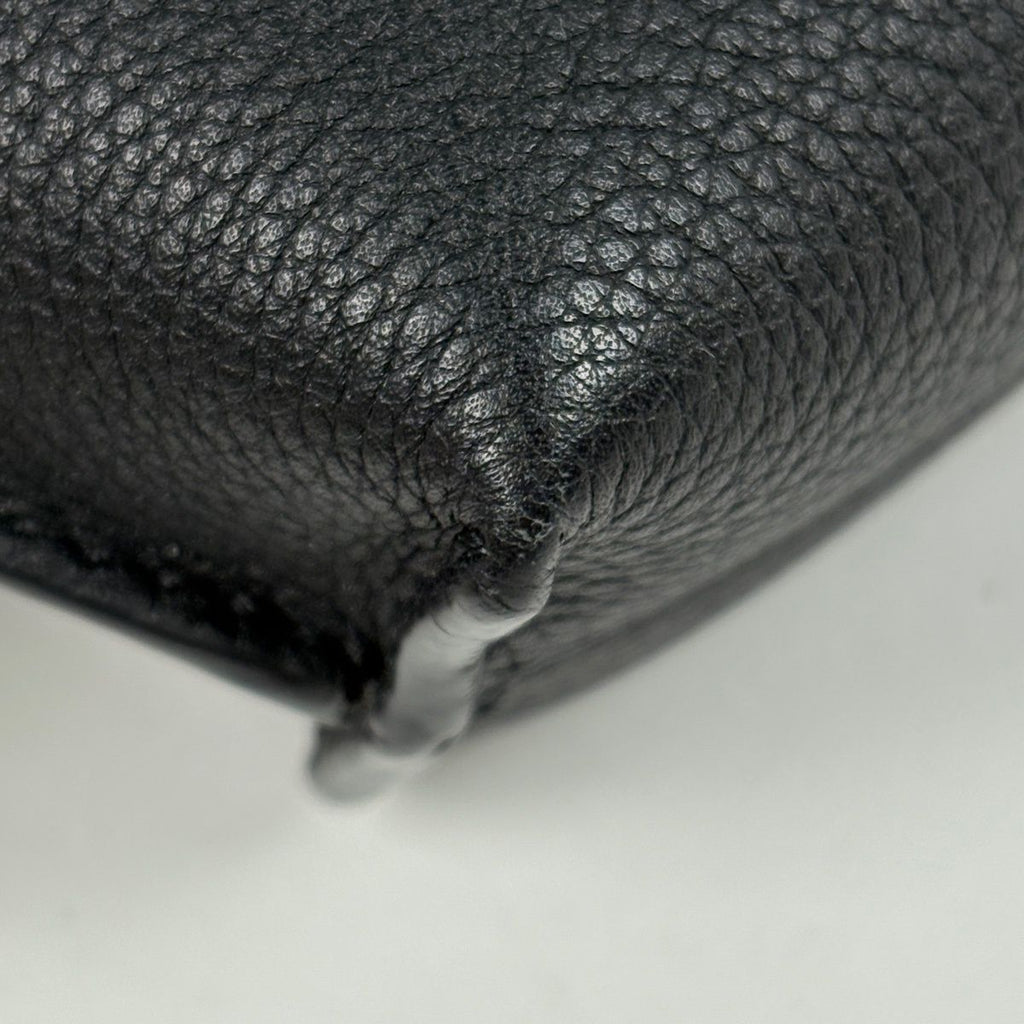 Loewe Missy Small 2-Way Anagram Shoulder Bag Leather Black — view 3