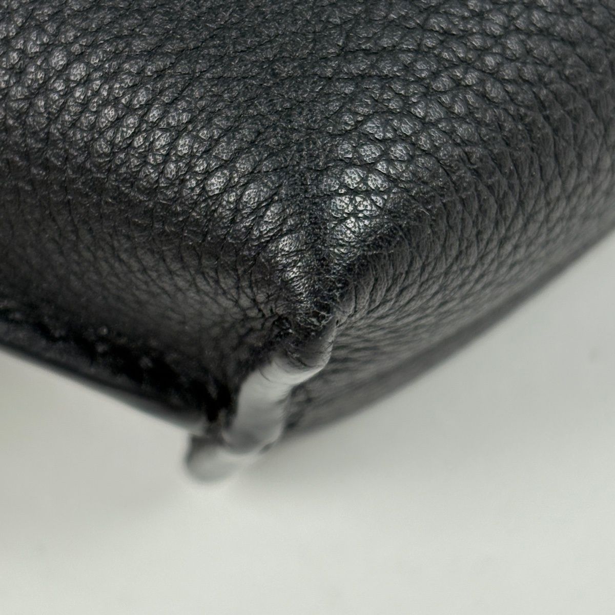 Loewe Missy Small 2-Way Anagram Shoulder Bag Leather Black — view 3