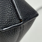 Loewe Missy Small 2-Way Anagram Shoulder Bag Leather Black — view 4