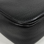 Gucci Soho Shoulder Bag Tassel Fringe Interlocking Leather Black — view 3