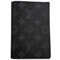 Louis Vuitton Couverture Passport NM Holder Card Case Monogram Eclipse Black