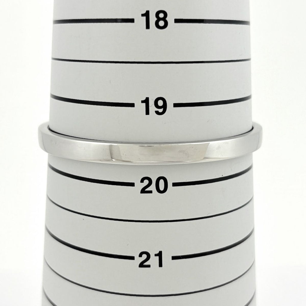 Chanel Logo Bangle Metal Silver Bracelet — view 7