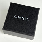 Chanel CC Logo Rhinestone Ring Gold Plated — view 7